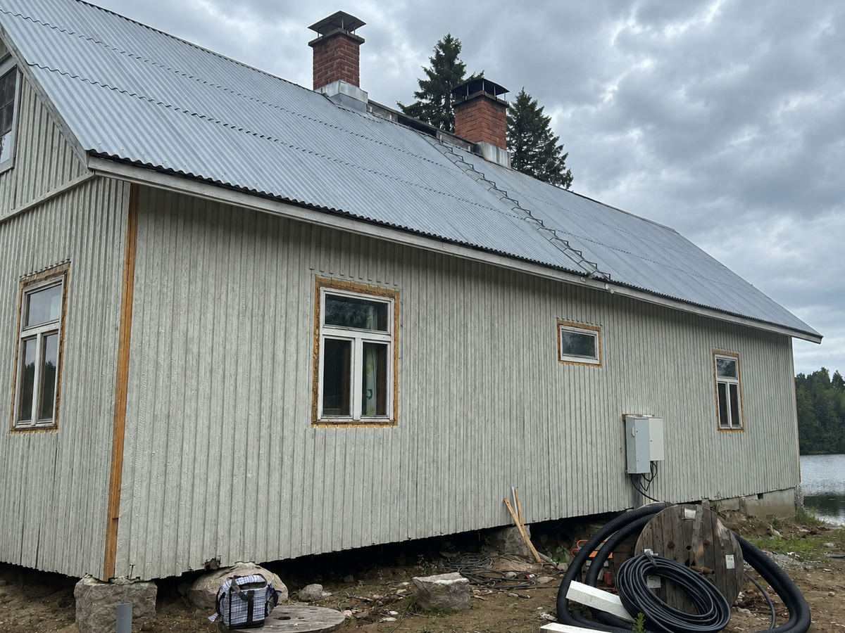 Talo ennen maalausta